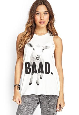 Forever21 Baad Sheep Muscle Tank