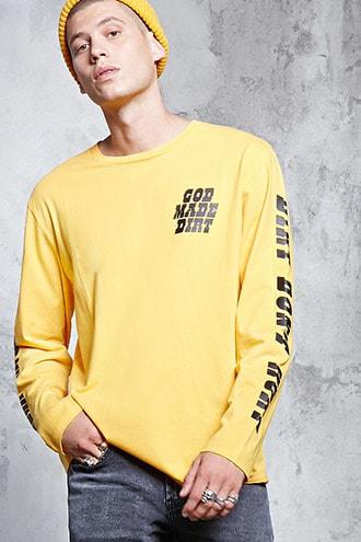 Forever21 God Made Dirt Graphic Tee