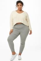 Forever21 Plus Size Geo Print Ankle Pants