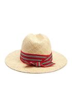 Forever21 Striped Trim Straw Hat