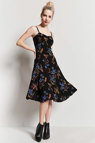 Forever21 Button-front Dress