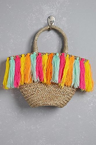 Forever21 Z&l Europe Fringe Tote Bag