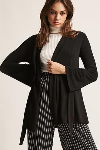 Forever21 Bell-sleeve Cardigan