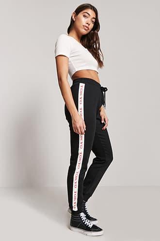Forever21 Tokyo Graphic Sweatpants