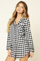 Forever21 Women's  So Sleepy 55 Graphic Pj Shirt