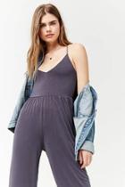 Forever21 Faded Gauchos Jumpsuit