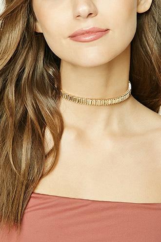 Forever21 Geo Wrap Choker