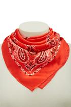 Forever21 Satin Paisley Print Scarf