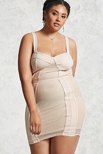 Forever21 Plus Size Contour Sheath Dress