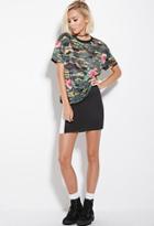 Forever21 Eric + Lani Floral Camo Top