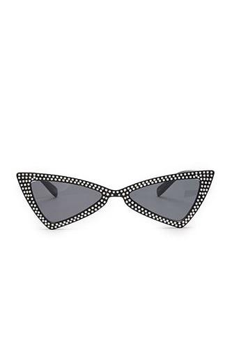 Forever21 Premium Studded Cat-eye Sunglasses