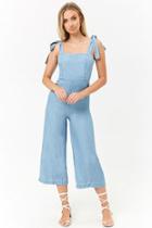 Forever21 Chambray Palazzo Jumpsuit