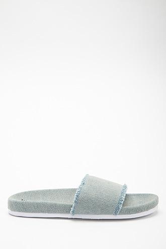 Forever21 Jane And The Shoe Denim Slides