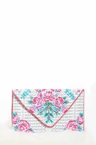 Forever21 Charade Rose Clutch