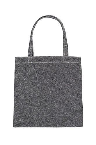 Forever21 Metallic Knit Tote