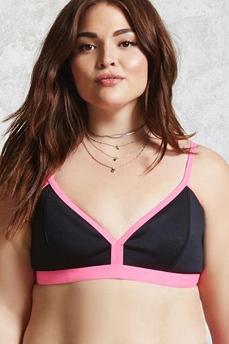 Forever21 Plus Size Triangle Bikini Top
