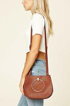 Forever21 Rust Faux Leather Crossbody