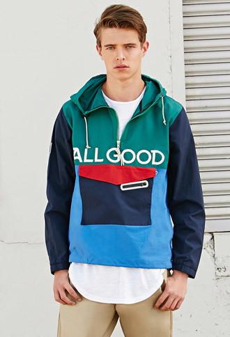 21 Men All Good Newport Anorak Jacket