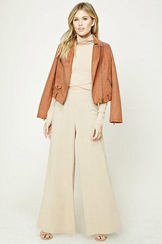 Forever21 Contemporary Gaucho Pants