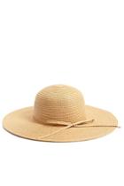 Forever21 Straw Bow-trim Sun Hat