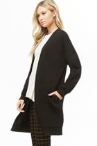 Forever21 French Terry Longline Cardigan