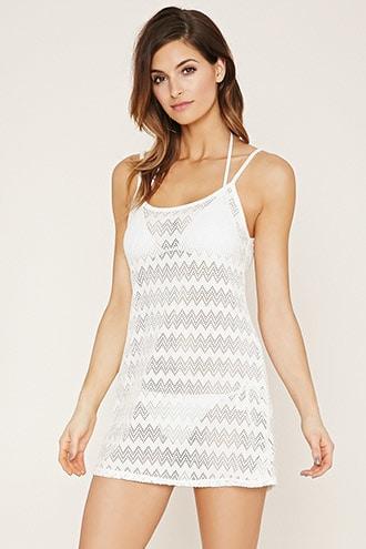 Forever21 Chevron Cami Cover-up