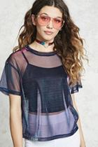 Forever21 2-in-1 Holographic Tee
