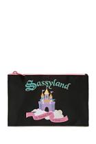 Forever21 Sassyland Graphic Makeup Bag