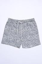 Forever21 Speckle Print Swim Trunks