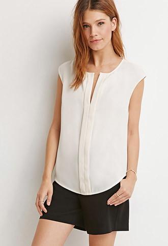 Love21 Keyhole Neck Top