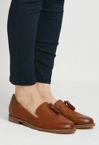 Forever21 Faux Leather Tasseled Loafers