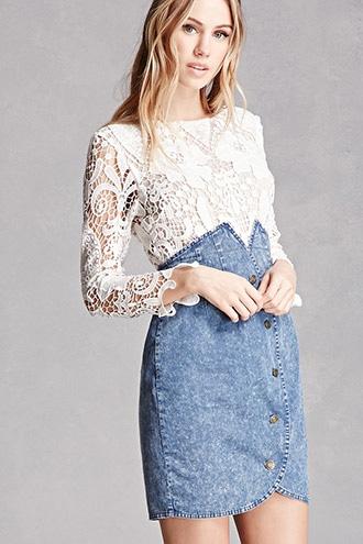 Forever21 Selfie Leslie Combo Dress