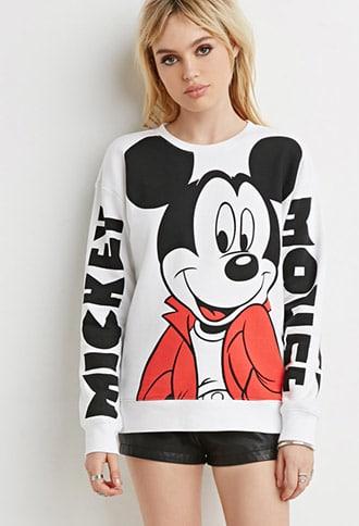Forever21 Mickey Mouse Pullover Sweater