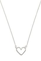 Forever21 Cutout Heart Charm Necklace