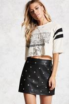 Forever21 Star Studded Mini Skirt