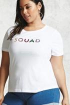 Forever21 Plus Size Squad Graphic Tee