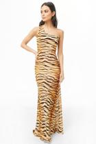 Forever21 Tiger Print Swim Cover-up Dress
