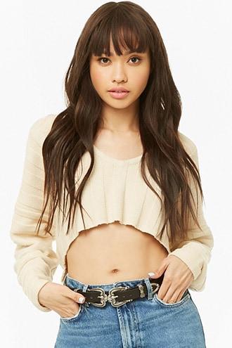 Forever21 Double-buckle Faux Leather Belt