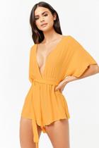 Forever21 Plunging Swim Cover-up Romper