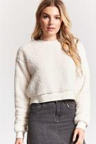Forever21 Fuzzy Faux Shearling Sweater