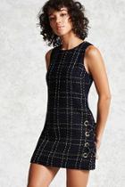 Forever21 Grid Tweed Mini Dress