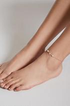 Forever21 Faux Pearl Anklet