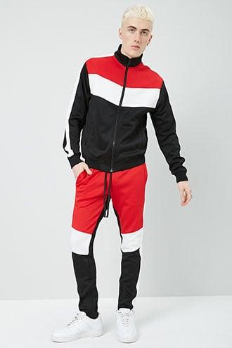 Forever21 Victorious Track Jacket & Zip-ankle Pants Set