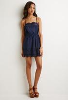 Forever21 Embroidered Babydoll Dress