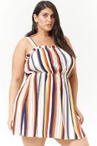 Forever21 Plus Size Striped Babydoll Dress