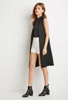 Love21 Side-slit Satin Vest