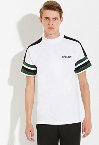21 Men Rascals Old Glory Turtleneck Tee