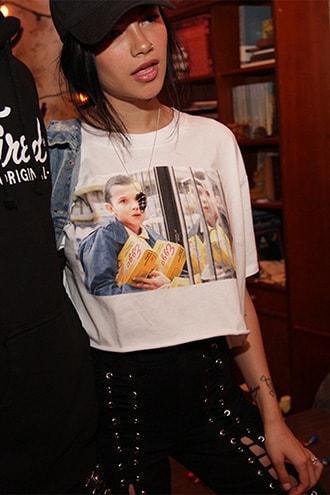 Forever21 Stranger Things Eleven Graphic Tee