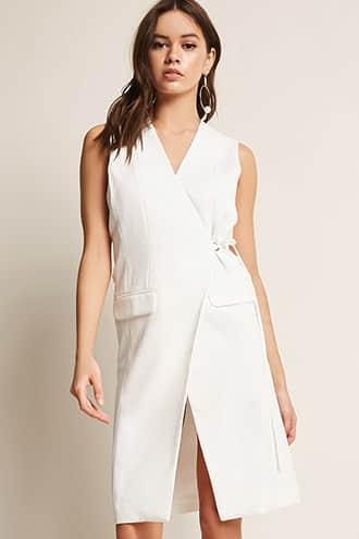 Forever21 Open-front Longline Vest