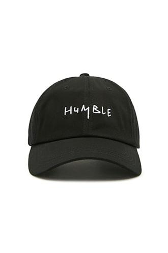 Forever21 Men Humble Graphic Dad Cap